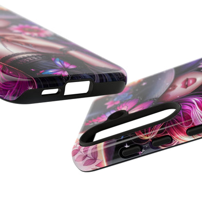 Celestial Charm – Cosmic Cowgirl & Butterfly Magic Mobile Cover