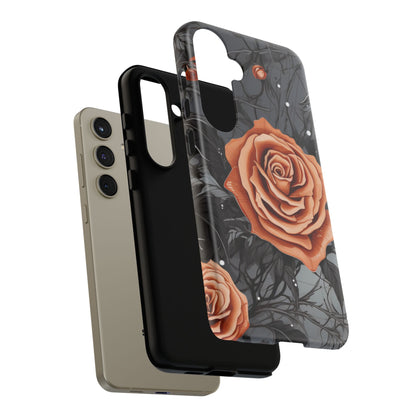Mystic Noir Rose Mobile Case