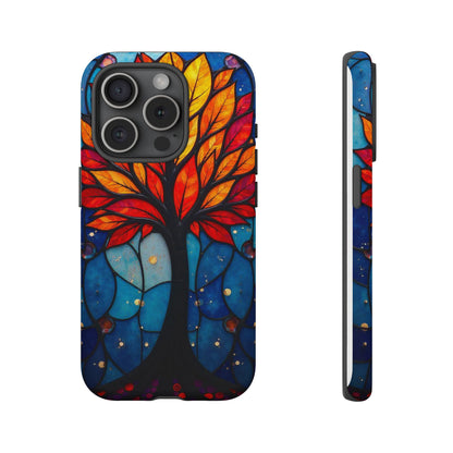 Stained Glass Tree: A Burst of Vibrant Elegance