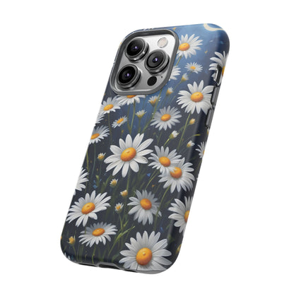 Witchy Daisy Flowers Phone Case Vintage Botanical Cover