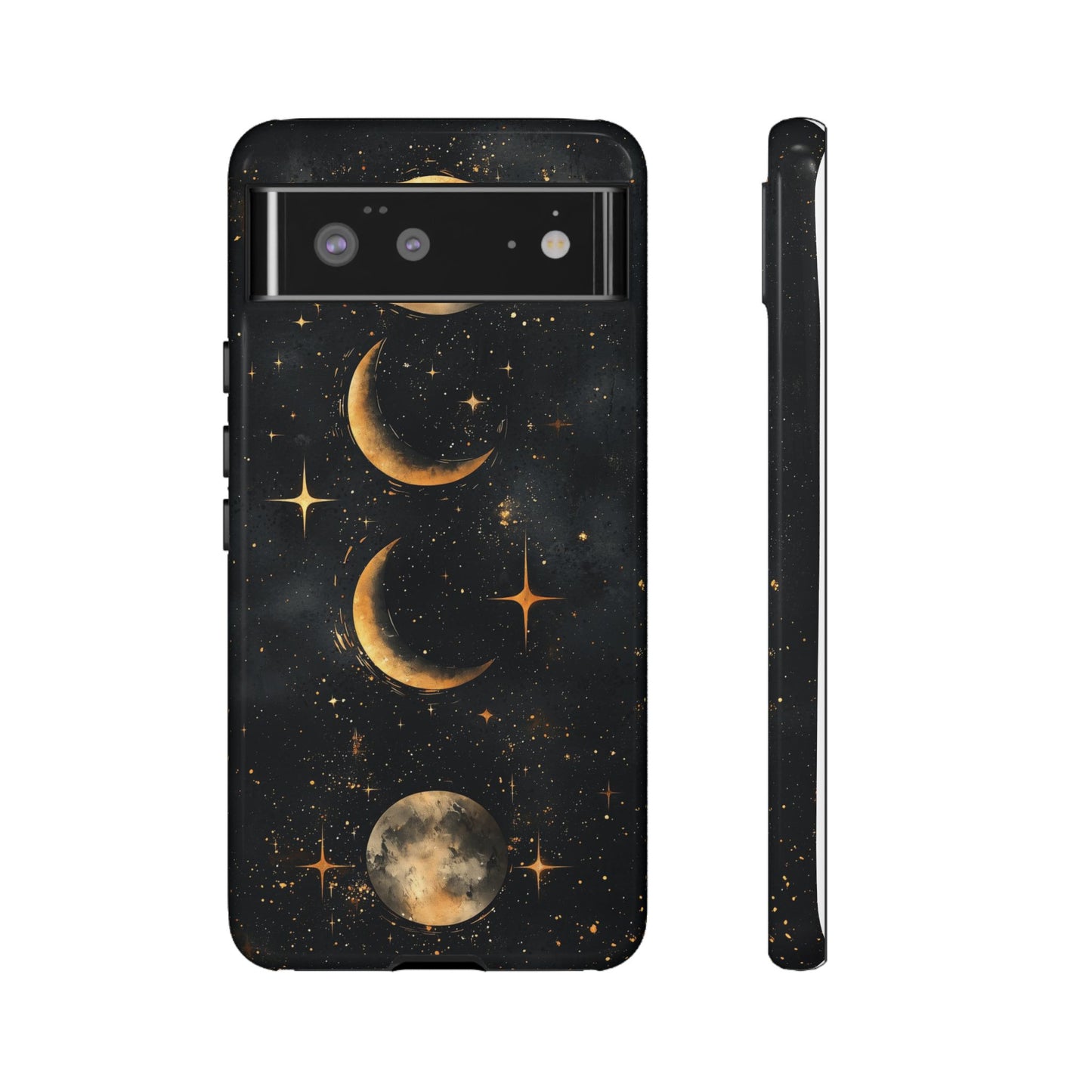 Lunar Phases Boho Moon Phone Case for iPhone, Pixel & Samsung