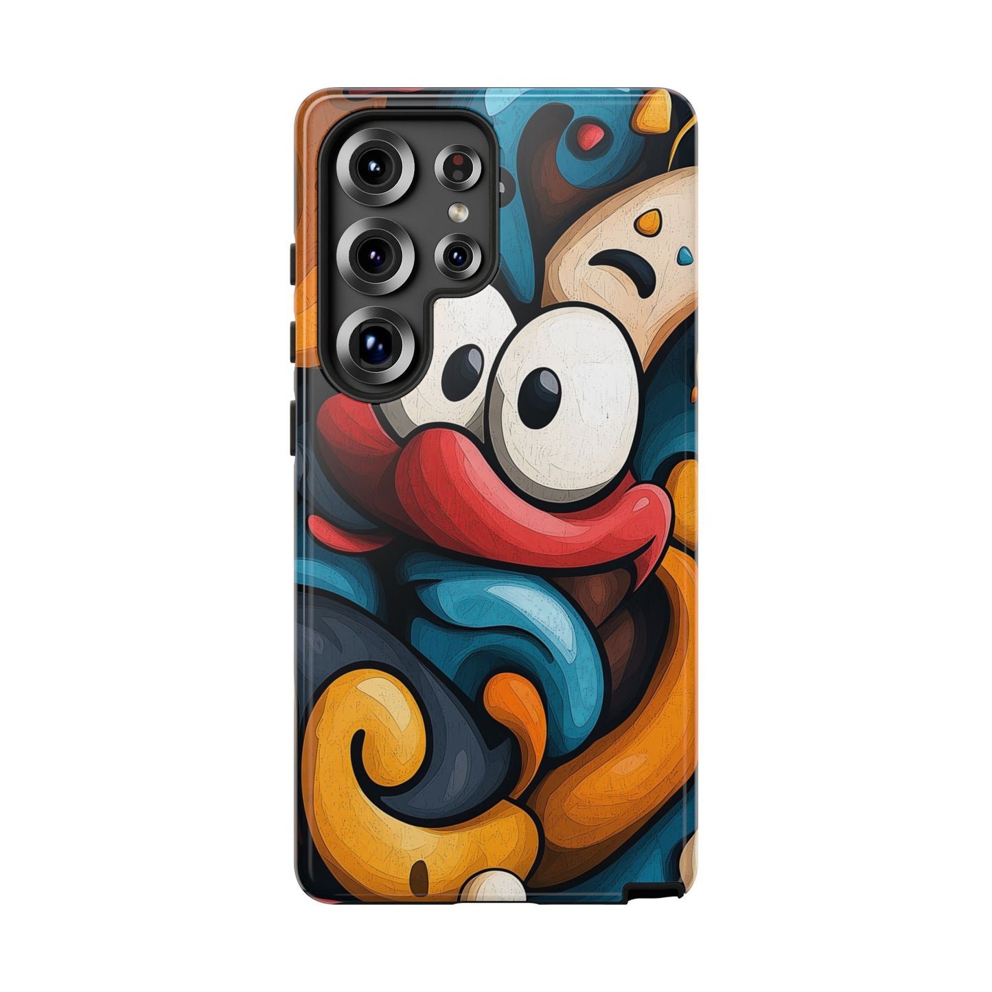 Funky Eyes – Playful Pop Abstract Phone Case for iPhone, Samsung & Pixel