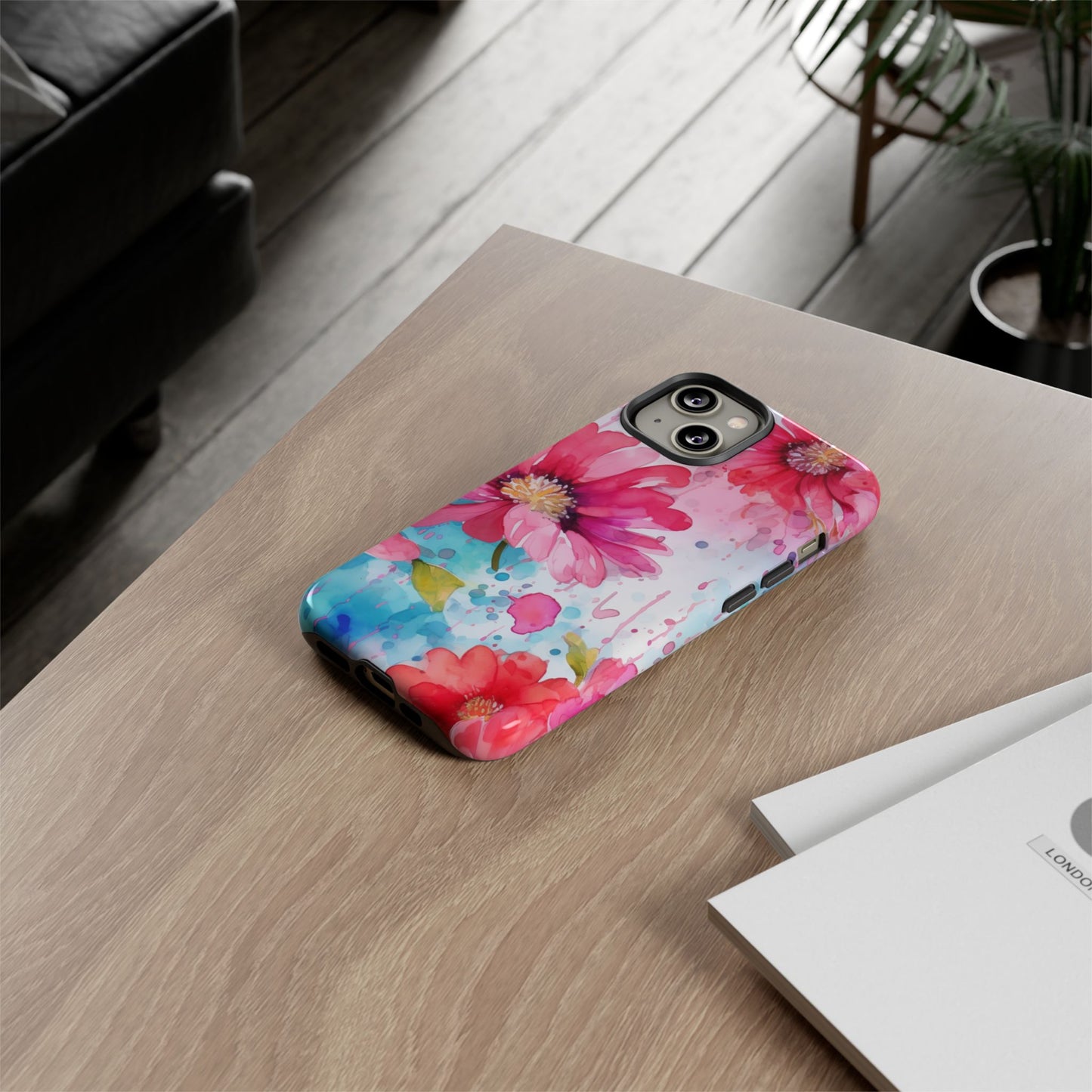 Watercolor Bloom Floral Mobile Case