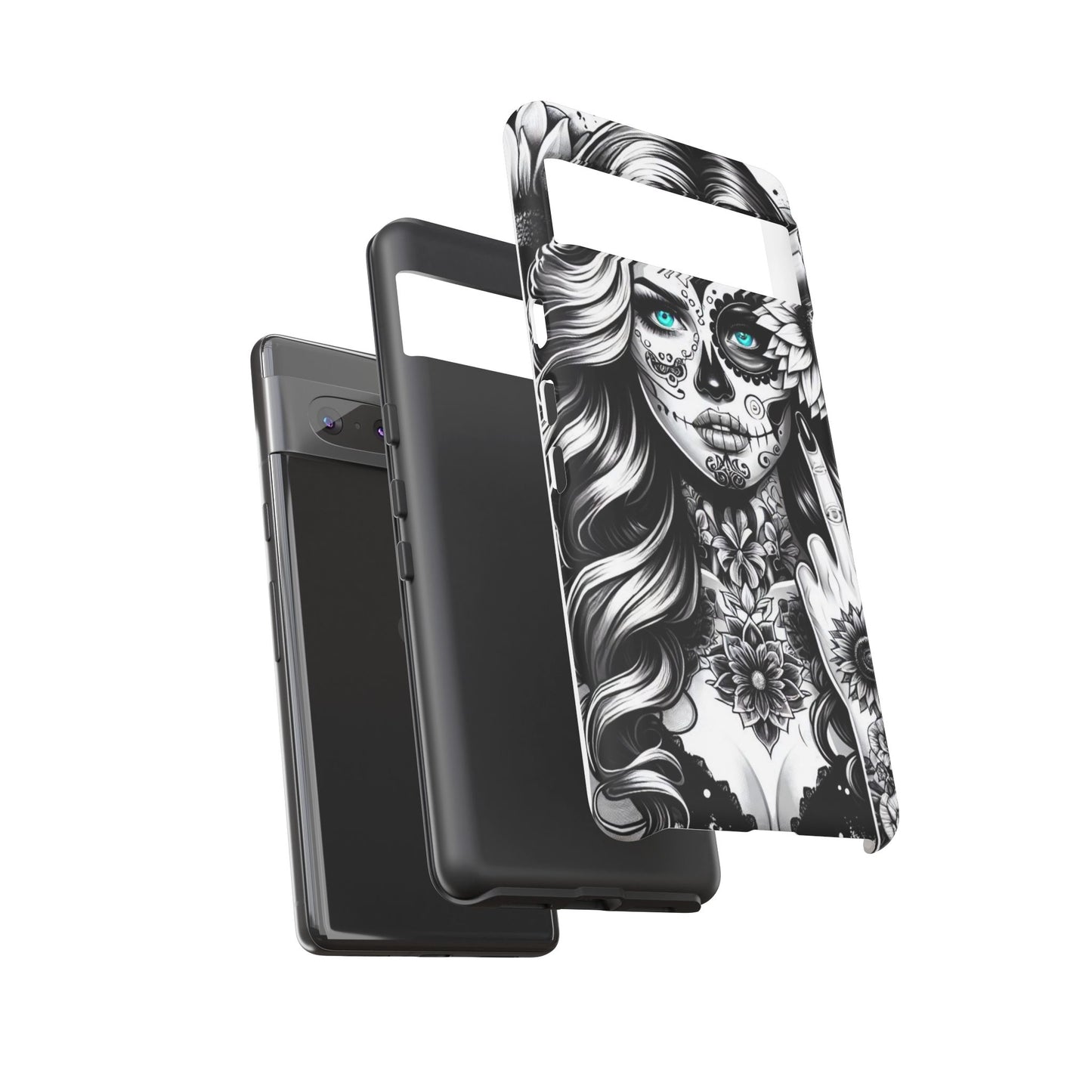 La Rebel – Day of the Dead Gothic Attitude Mobile Cover