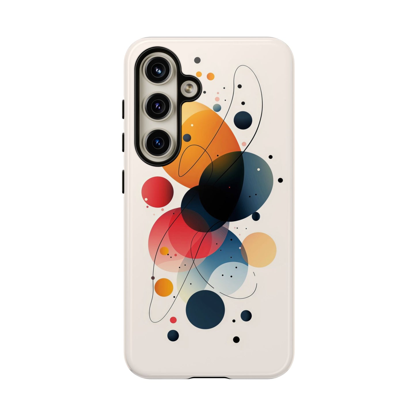 Galactic Echo – Abstract Minimalist Phone Case for iPhone, Samsung & Pixel