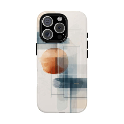 Urban Eclipse – Minimal Abstract Phone Case for iPhone, Samsung & Pixel