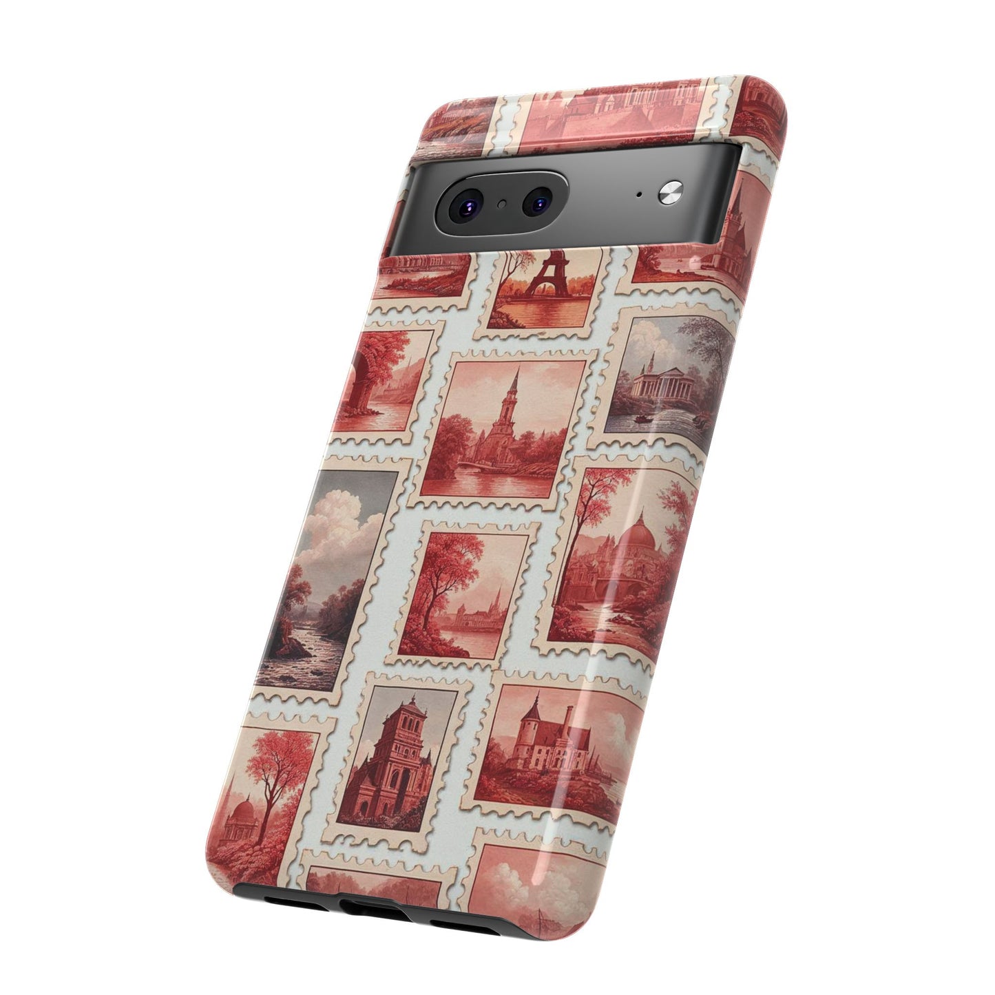 Vintage Postcard Stamps Phone Case