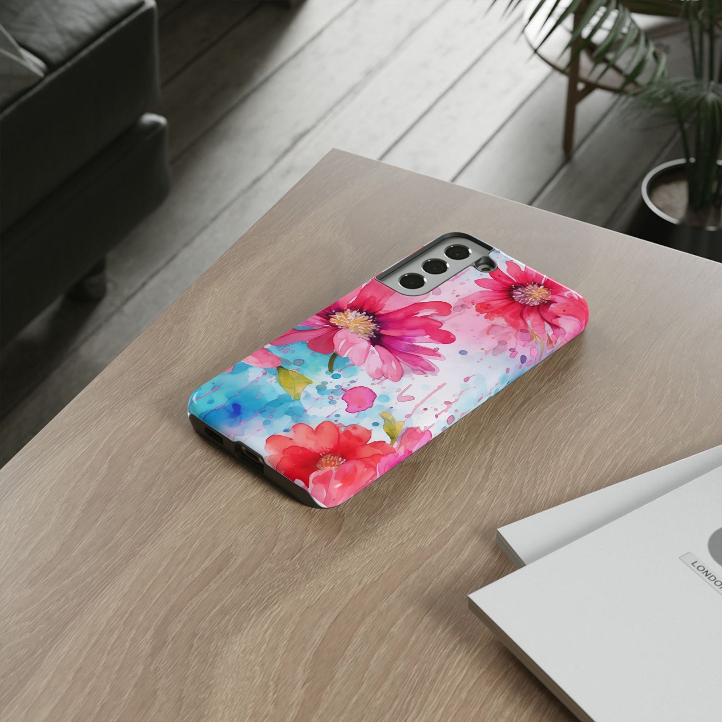 Watercolor Bloom Floral Mobile Case