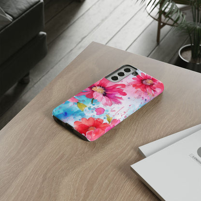 Watercolor Bloom Floral Mobile Case