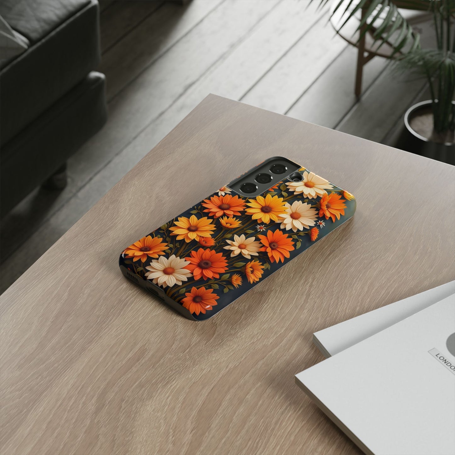 Boho Vibrant Floral Tapestry Case Design, Iphone Case