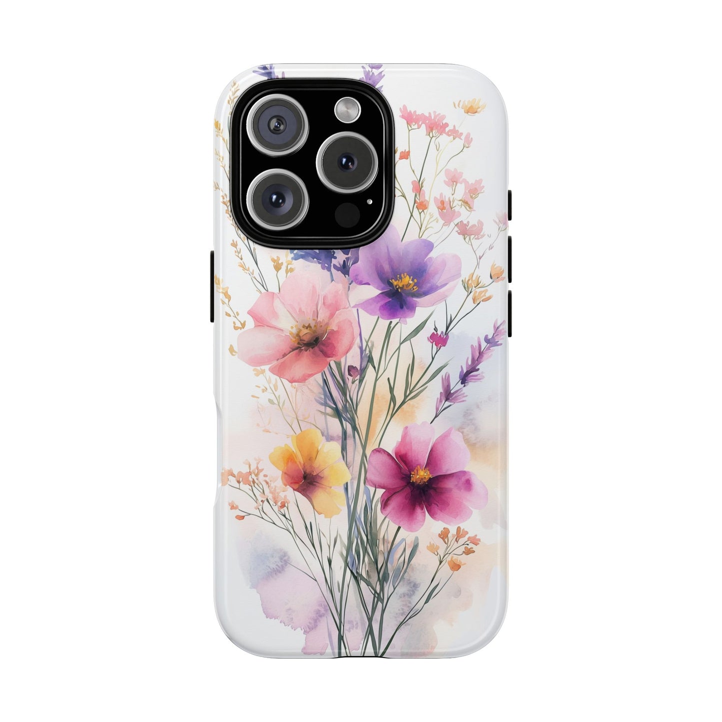 Blooming Meadow Watercolor Phone Case for iPhone, google Pixel & Samsung