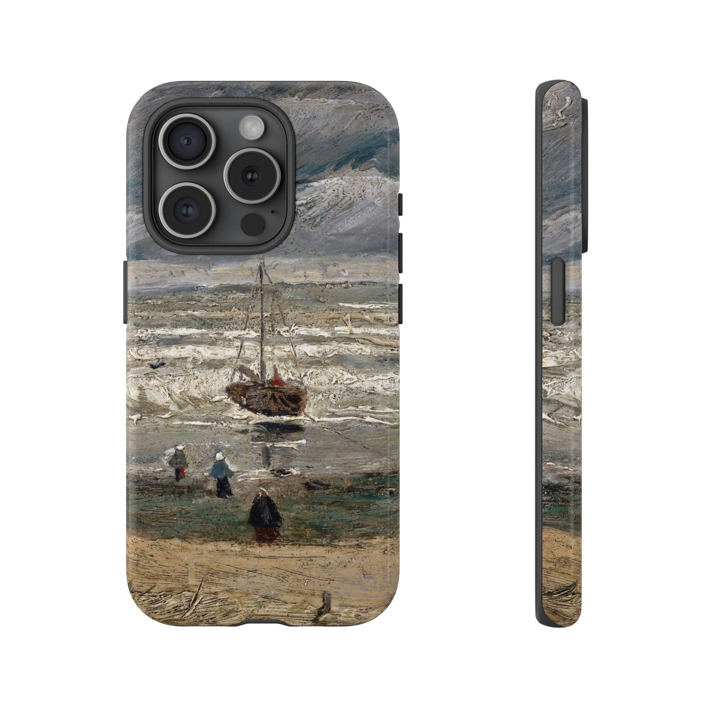 Vincent Van Gogh Phone Case - iPhone, Samsung, Google Pixel Cover - Ocean & Boat Painting Phone Case - Van Gogh Art Gift - Nautical Phone Case, Coastal Life Lover Gift
