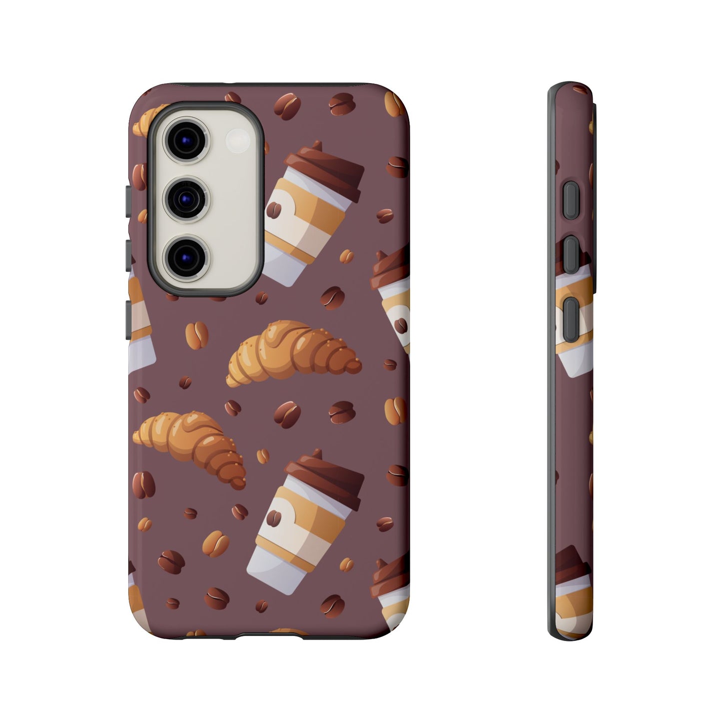 ]Kawaii Food Lover's Phone Case –Coffee Beans Phone Cover for iPhone, Google Pixel, Samsung