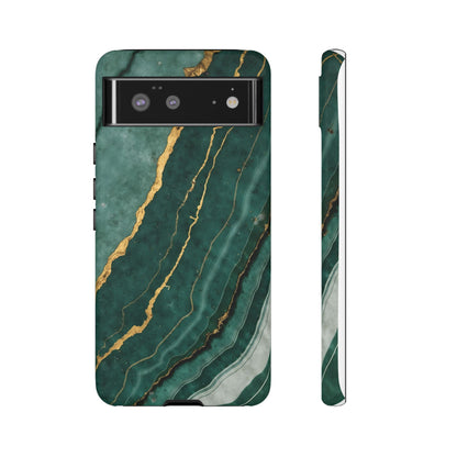 Jade Green Marble Case Design