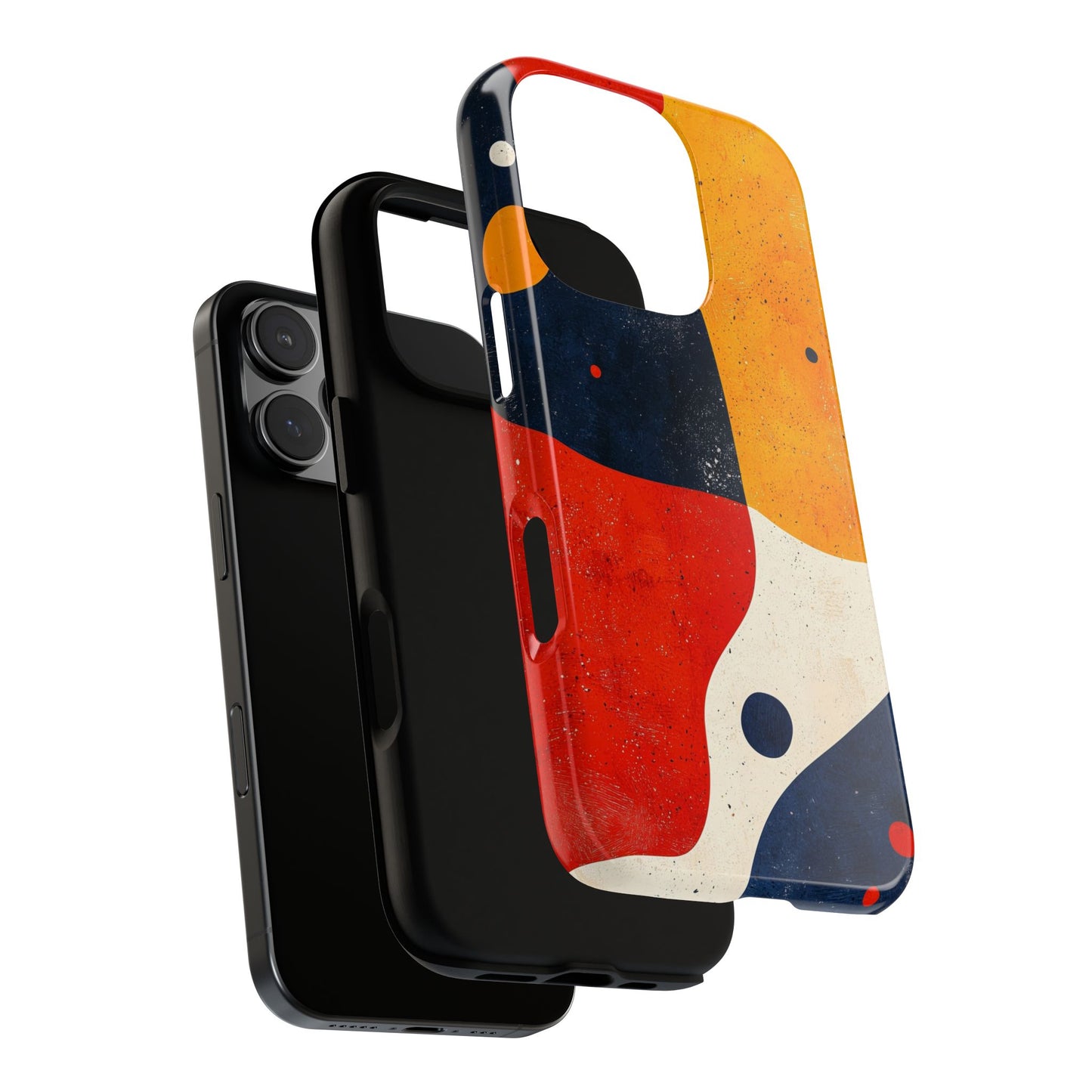 Solar Flow – Retro Wave Abstract Phone Case for iPhone, Samsung & Pixel
