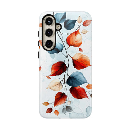 Crimson Drift | Minimalist Botanical Phone Case for iPhone, Pixel & Samsung