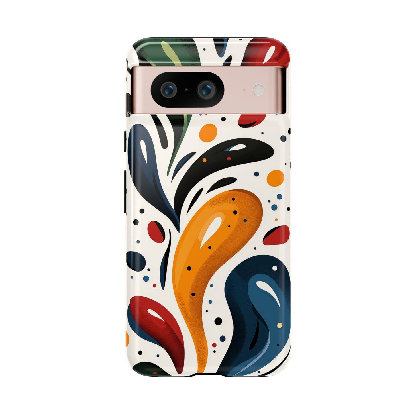 Fluid Pop Abstract Phone Case – Space-Inspired Art for iPhone, Samsung & Pixel