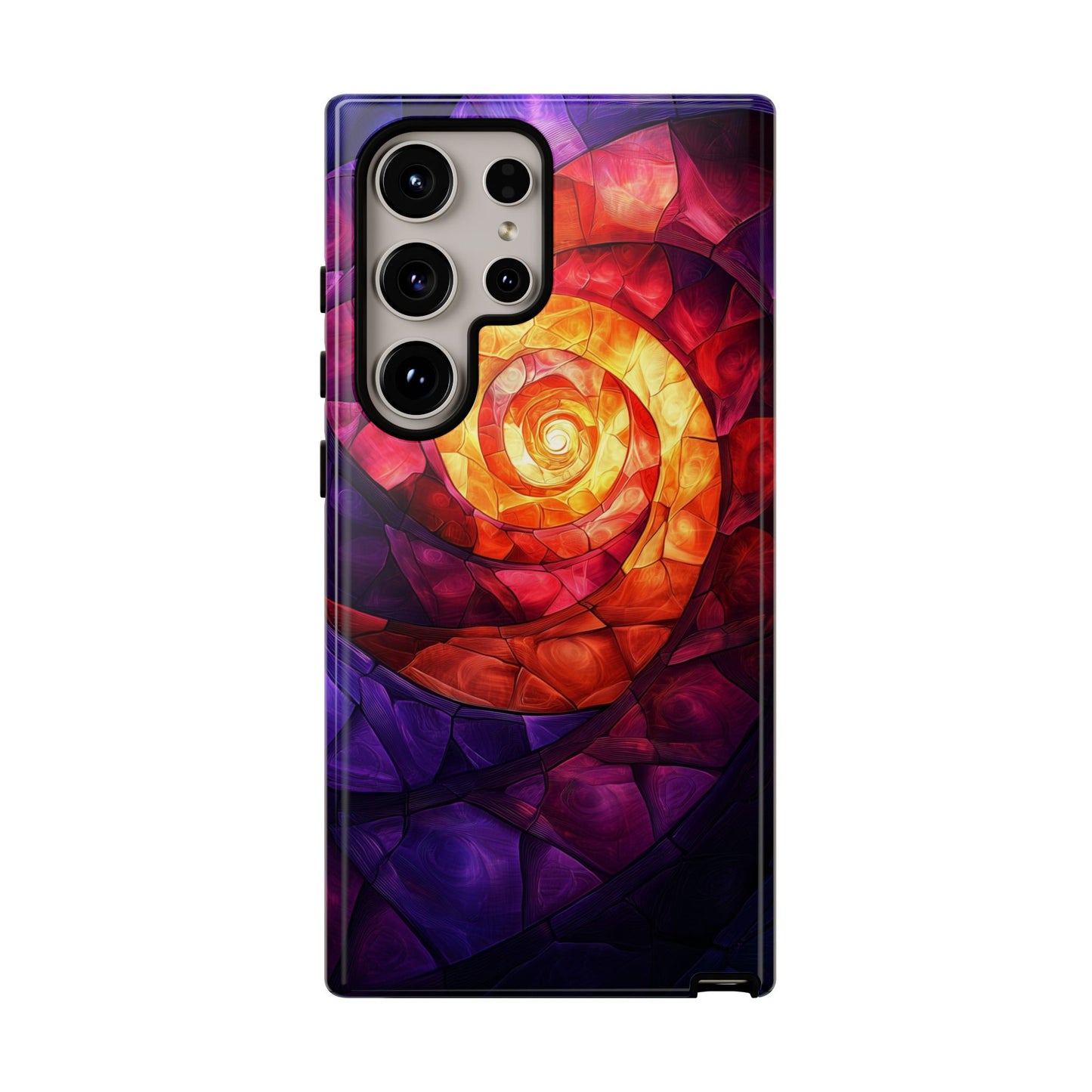 Retro Spiral Psychedelic Phone Case for iPhone, Samsung & Pixel