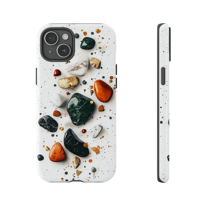 Marble Mosaic Charm – Terrazzo Stone Phone Case for iPhone, google Pixel & Samsung