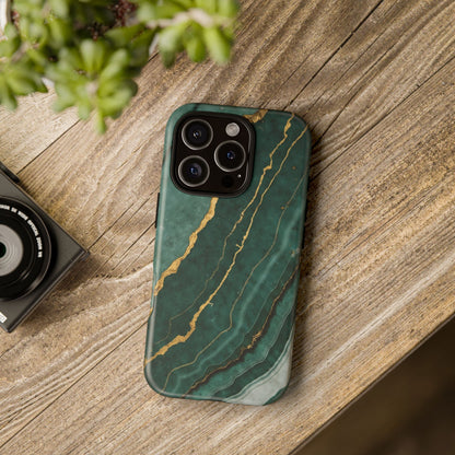 Jade Green Marble Case Design