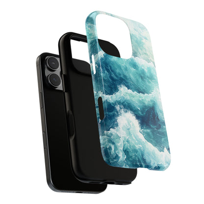 Seafoam Serenity Watercolor Phone Case for iPhone, google Pixel & Samsung
