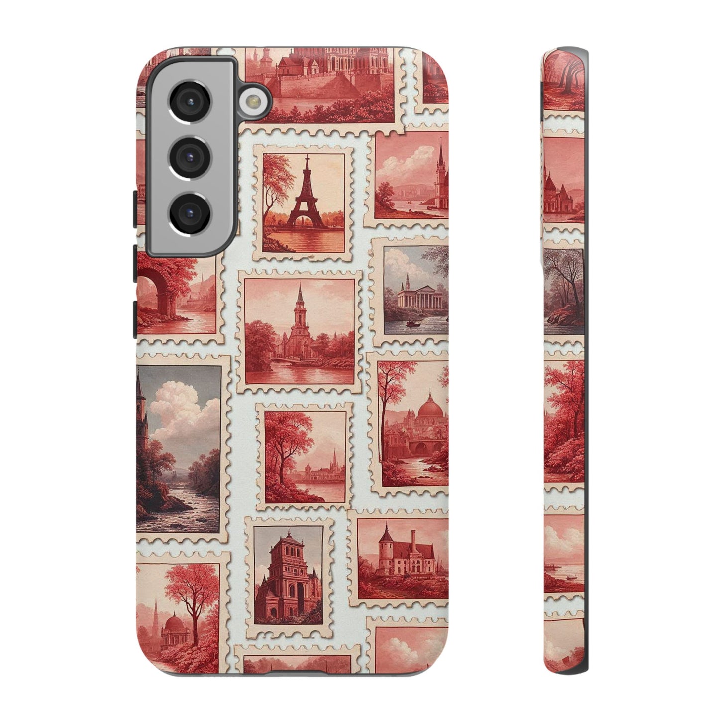 Vintage Postcard Stamps Phone Case