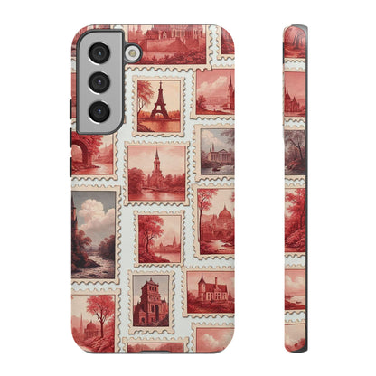 Vintage Postcard Stamps Phone Case