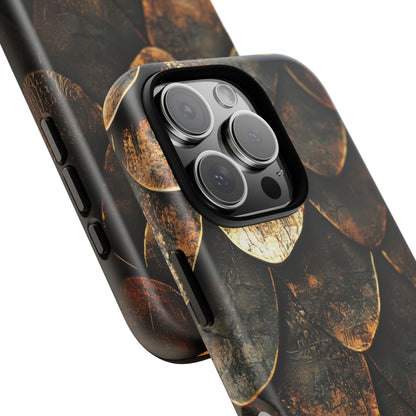 Exotic Pangolin Scale Phone Case – Nature’s Toughest Armor for iPhone, Pixel & Samsung