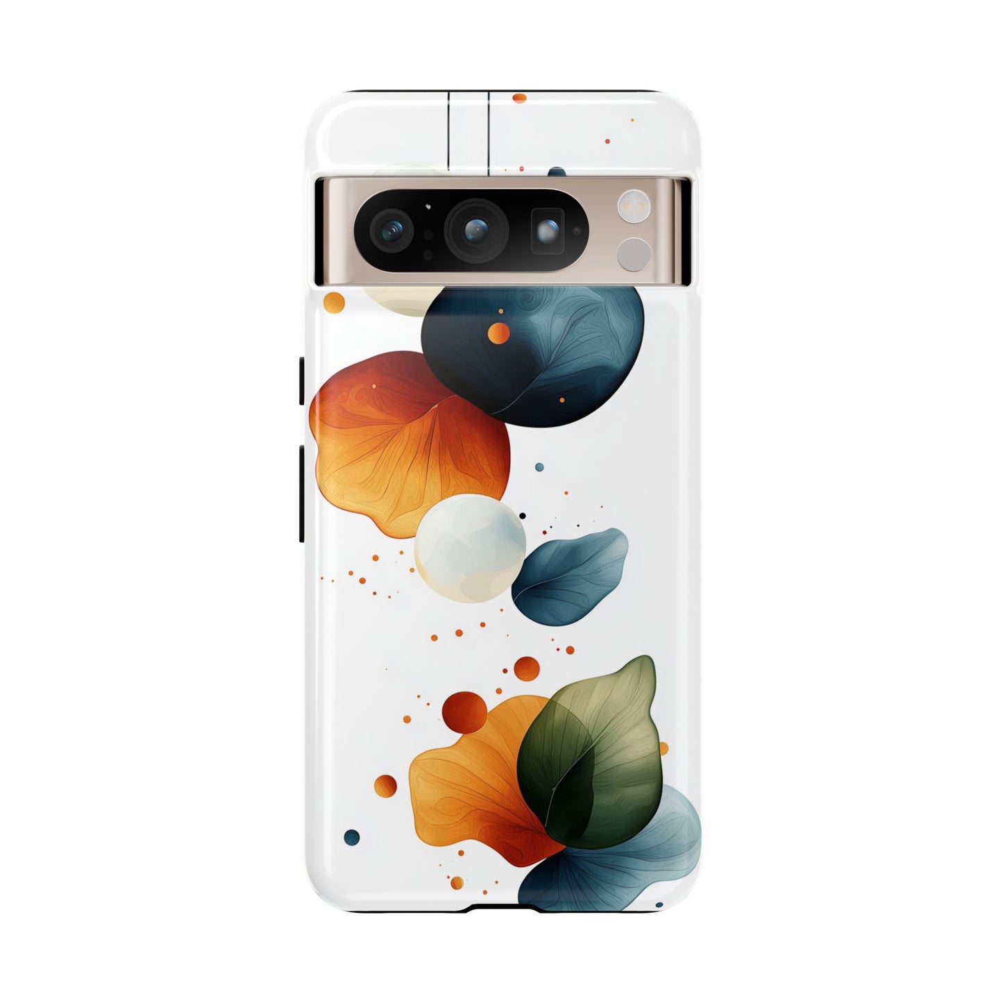 Orbital Bloom – Abstract Nature-Inspired Phone Case for iPhone, Google Pixel, Samsung