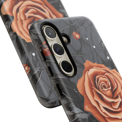 Mystic Noir Rose Mobile Case
