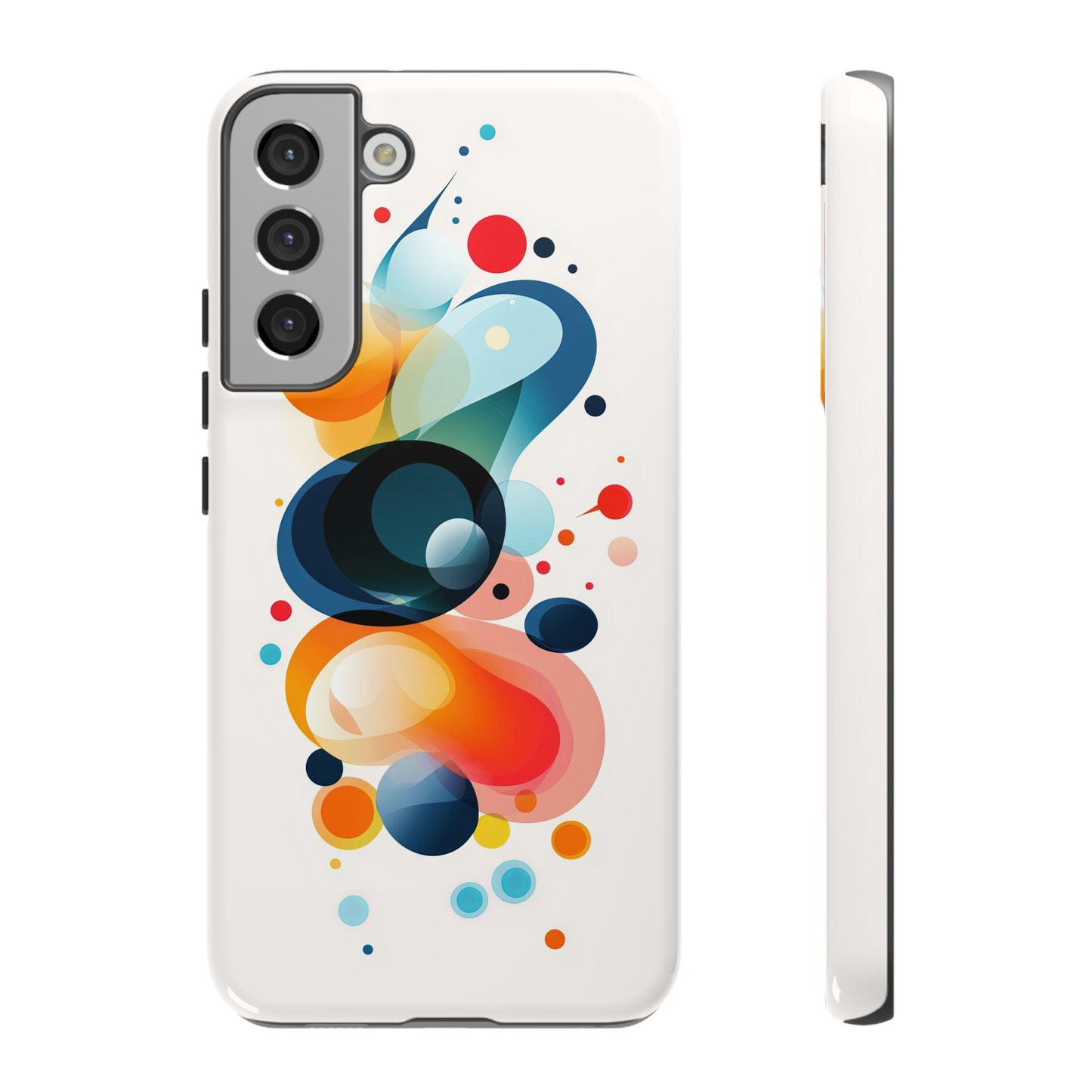 Color Cascade – Vivid Abstract  Phone Case for iPhone, Samsung & Pixel