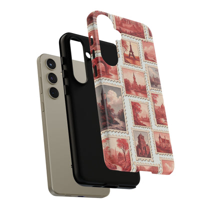 Vintage Postcard Stamps Phone Case