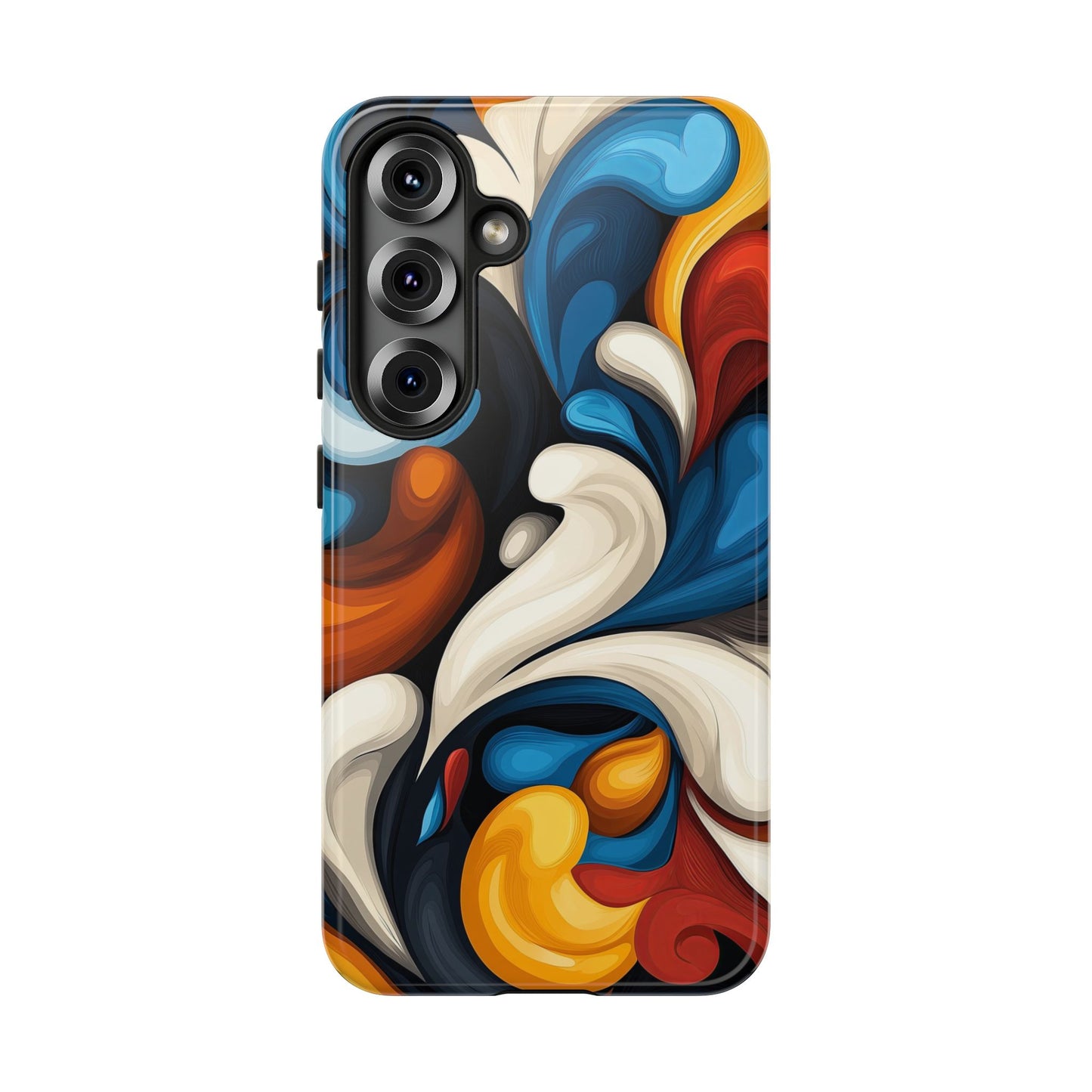 ColorSurge – Bold Fluid Abstract  Phone Case for iPhone, Samsung & Pixel