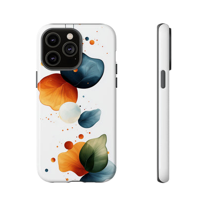 Orbital Bloom – Abstract Nature-Inspired Phone Case for iPhone, Google Pixel, Samsung
