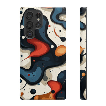 Molten Drift – Abstract Art Phone Case for iPhone, Samsung & Pixel