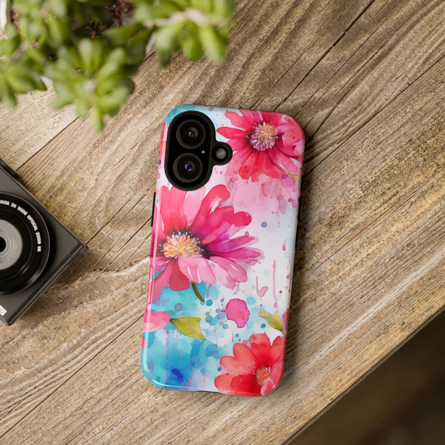 Watercolor Bloom Floral Mobile Case