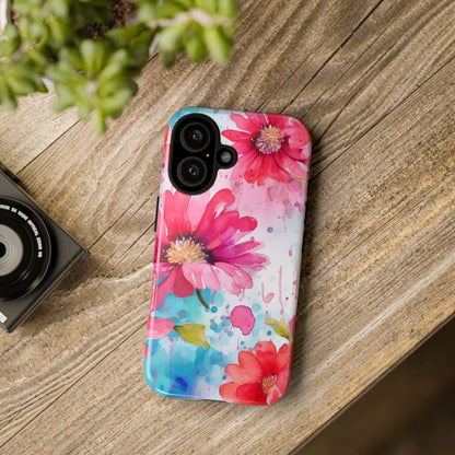 Watercolor Bloom Floral Mobile Case