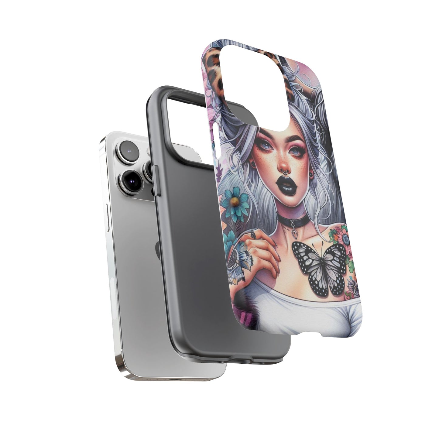 Wild Spirit – Gothic Chic & Nature Fusion Mobile Cover