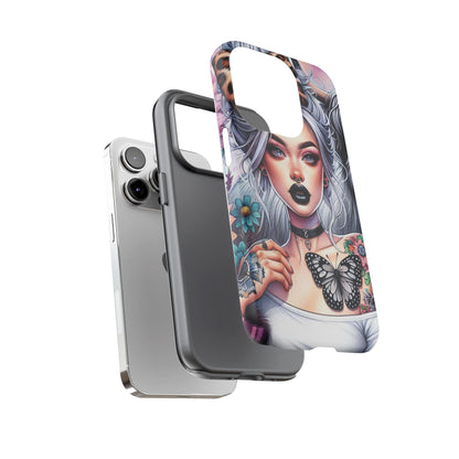 Wild Spirit – Gothic Chic & Nature Fusion Mobile Cover