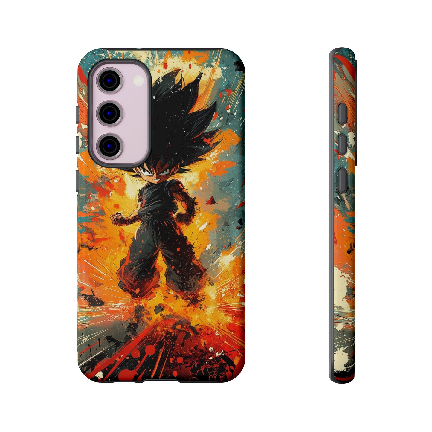 Mini Warrior Rage | Chibi Power Surge Phone Case for iPhone, Samsung & Pixel
