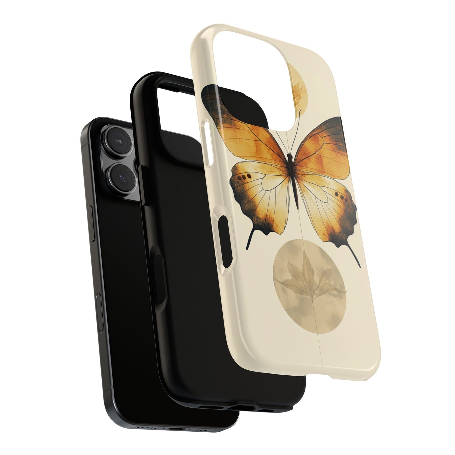 Golden Wings: Nature in BalancePhone Case for iPhone, Samsung & Pixel
