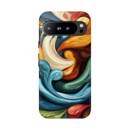 Color Current – Fluid Energy Abstract Phone Case for iPhone, Samsung & Pixel
