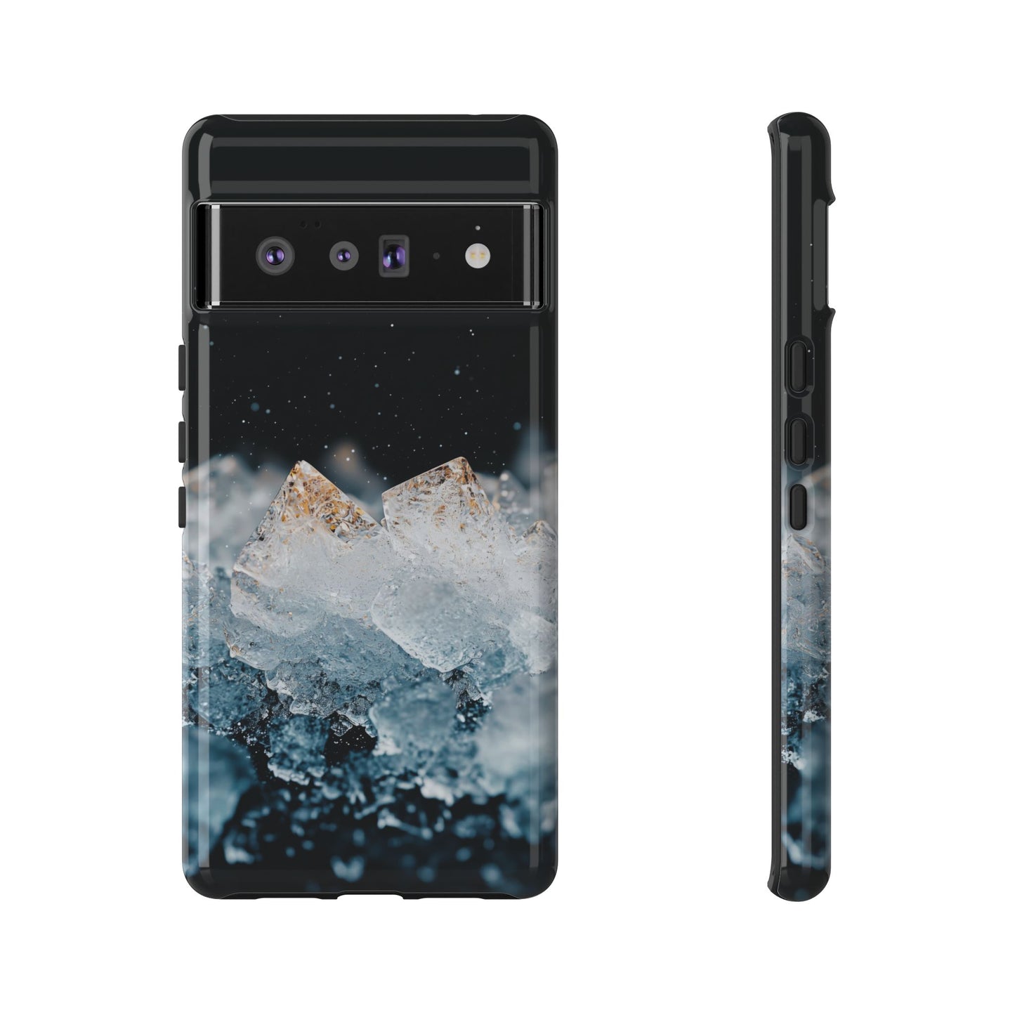 Crystal Ice Stones Phone Case for iPhone, Samsung & Google Pixel