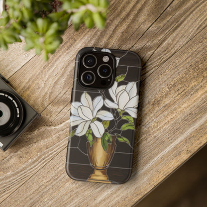 Stained Glass Floral Phone Case