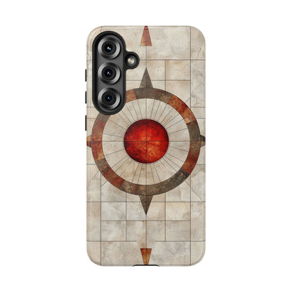 Boho Stone Compass Phone Case for iPhone, Pixel & Samsung