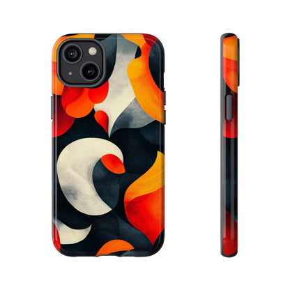 Molten Flow – Abstract Flame Phone Case for iPhone, Samsung & Pixel