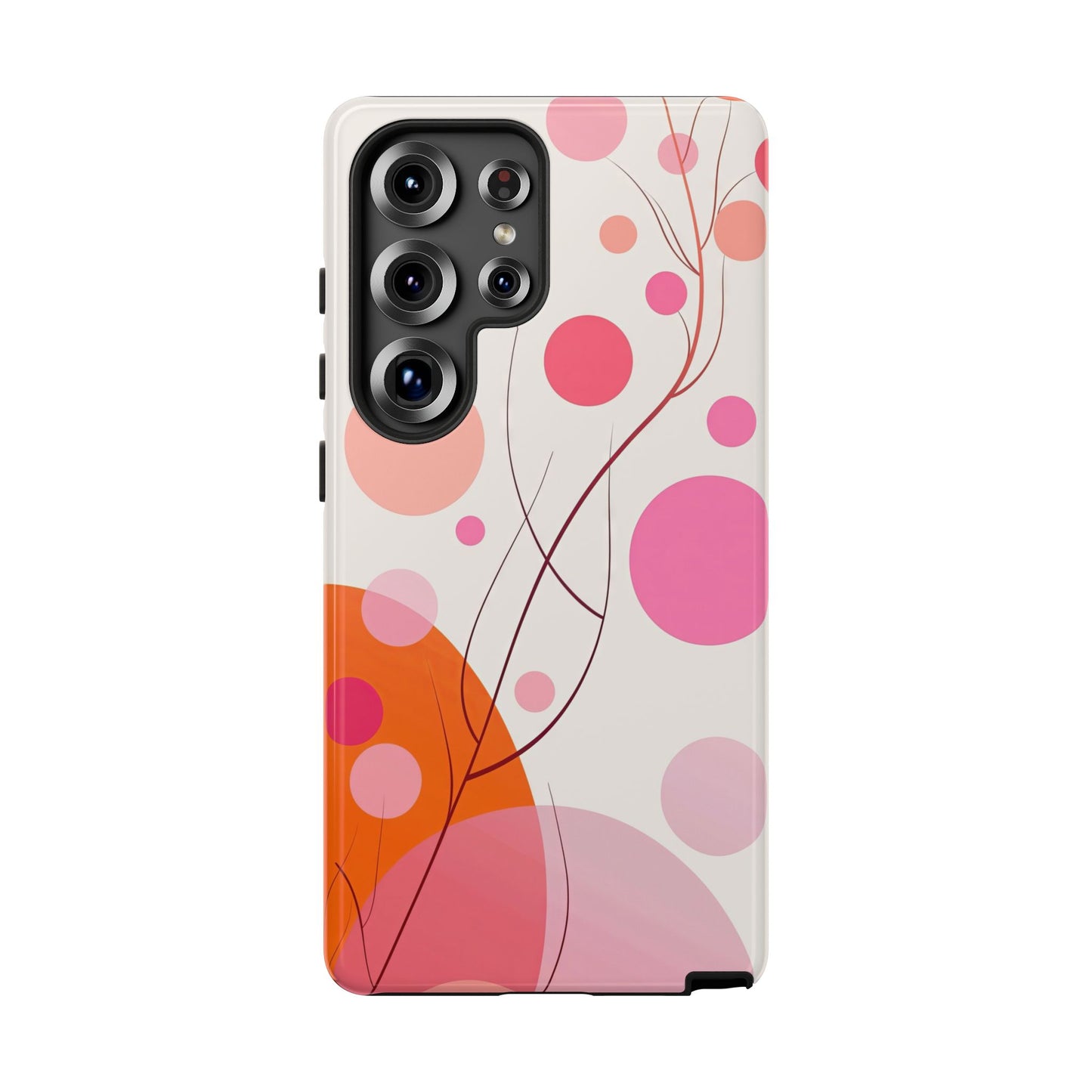 Blush Bloom – Abstract Floral Phone Case for iPhone, Samsung & Pixel