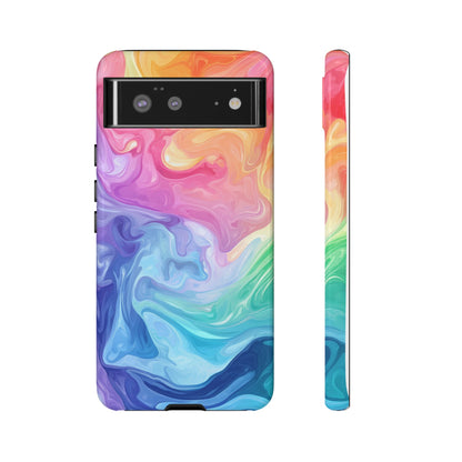 Prism Swirl Watercolor Phone Case for iPhone, google Pixel & Samsung