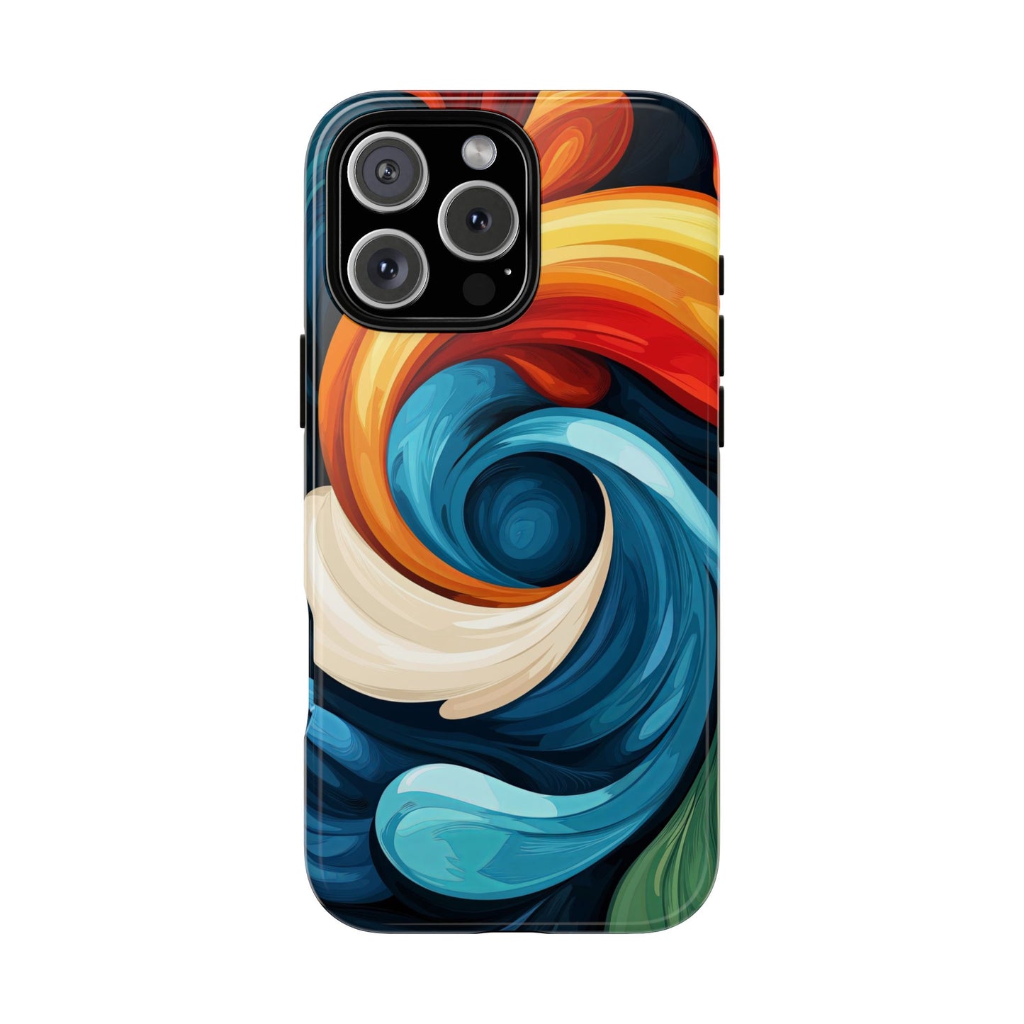 Colorstorm – Fluid Energy Abstract Phone Case for iPhone, Samsung & Pixel