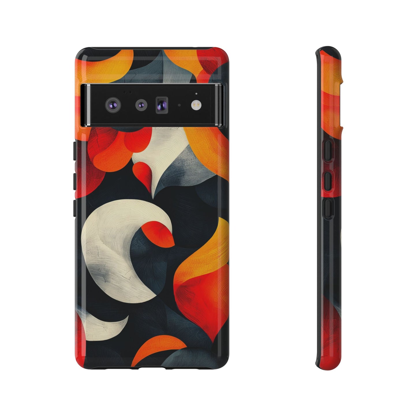 Molten Flow – Abstract Flame Phone Case for iPhone, Samsung & Pixel